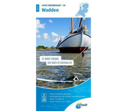 ANWB Waterkaart 20 Wadden